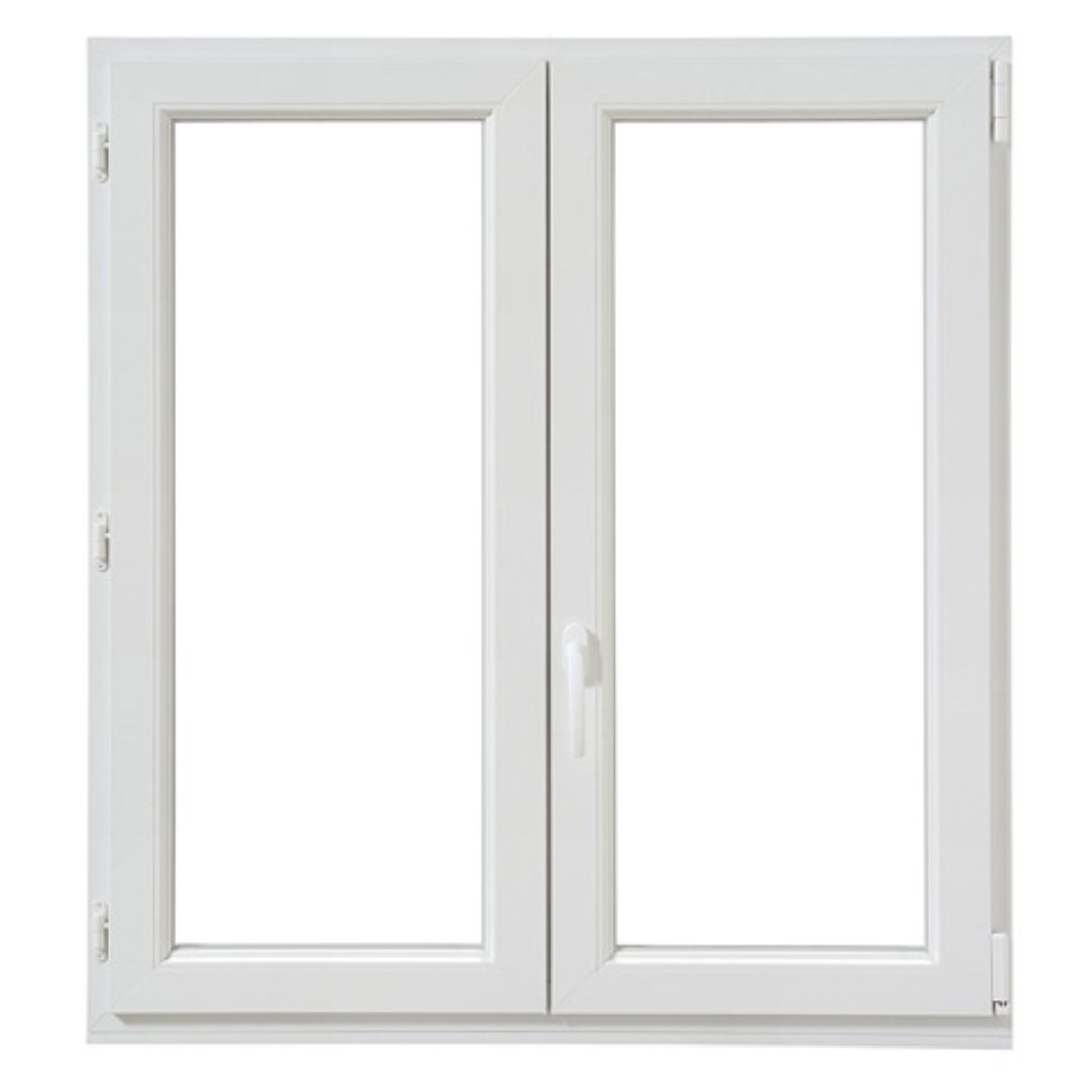 Fenetre PVC 2 vanteaux blanc RAL-9016 Kalio Menuiserie