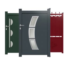 Portillon aluminium - Kalio Menuiserie