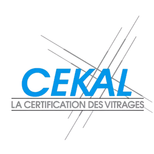 Logo certification CEKAL - Certification qualité et performance des vitrages isolants