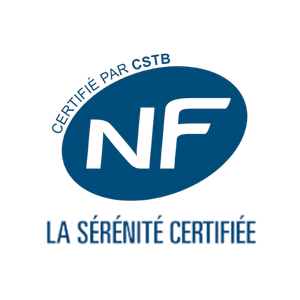 Logo NF Norme Française - Marque de certification qualité et sécurité des menuiseries