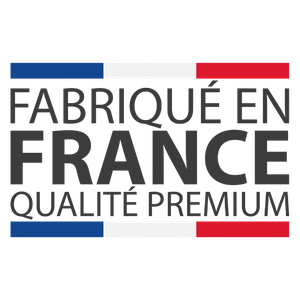 Logo Fabriqué en France - Menuiseries conçues et assemblées en France