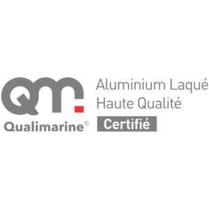 Logo label QUALIMARINE - Protection renforcée des menuiseries aluminium en bord de mer