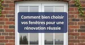 Comment bien choisir vos fenêtres pour une rénovation réussie