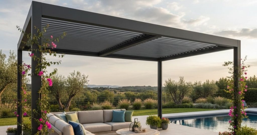 Comment orienter les lames de votre pergola bioclimatique