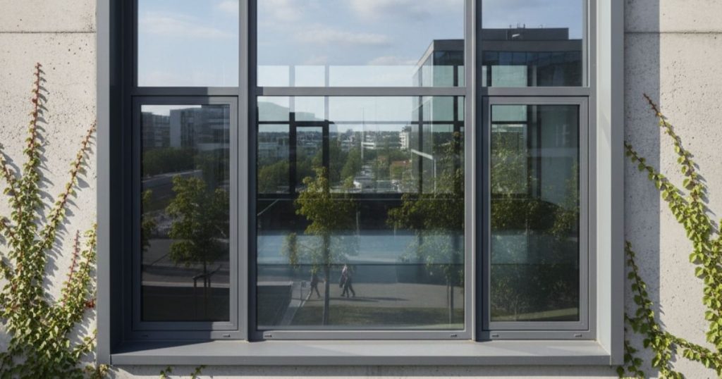 Fenêtre en aluminium