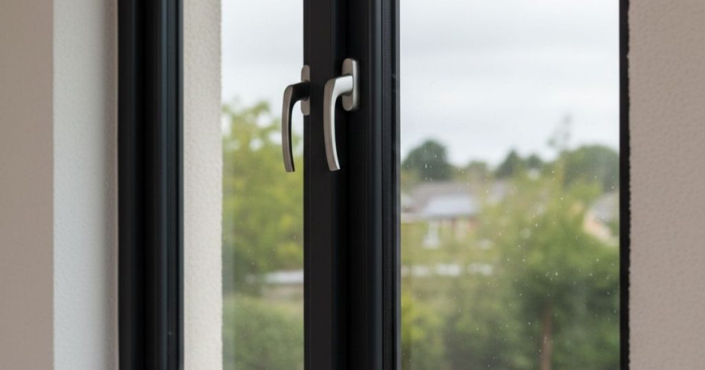 Fenêtres en PVC noir