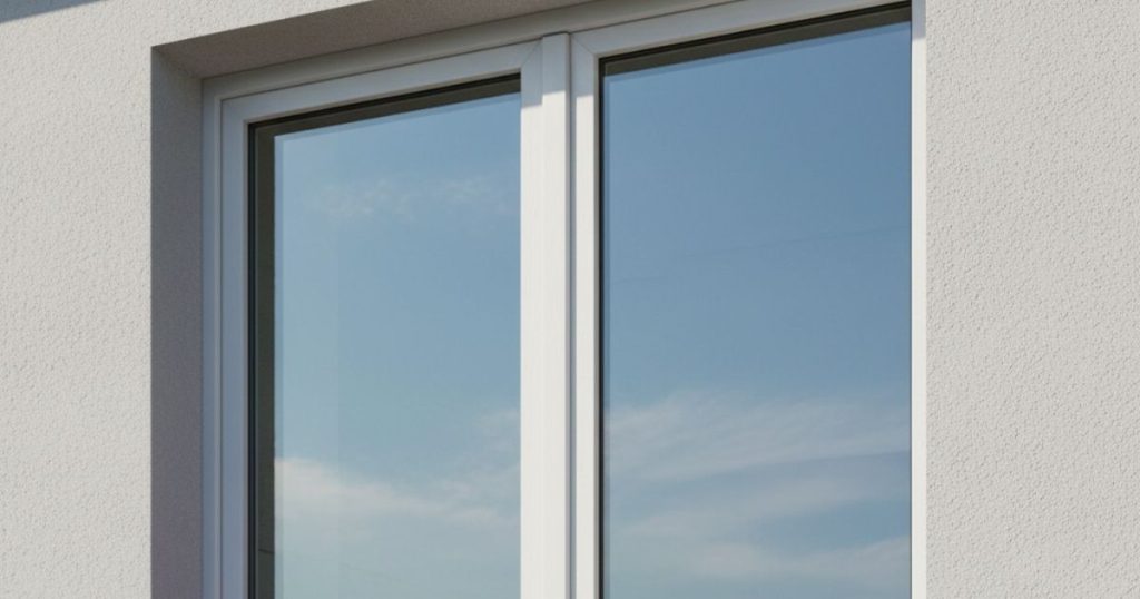Fenêtres pvc à 2 vantaux