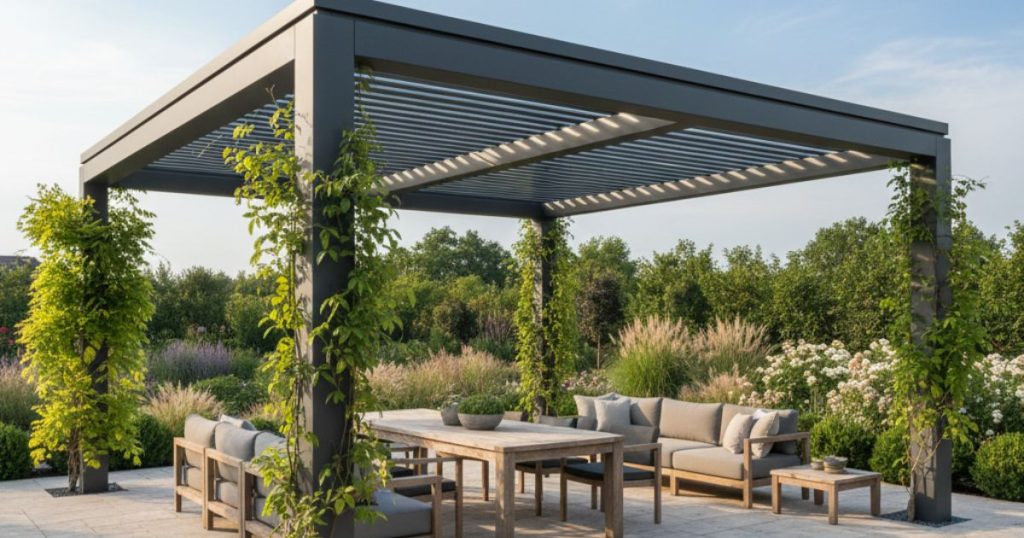 Pergola bioclimatique