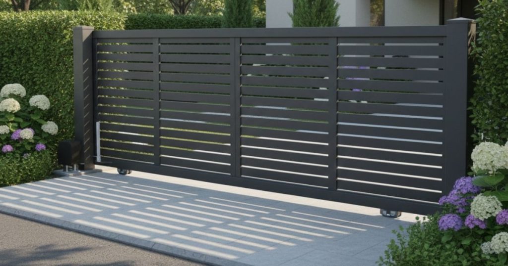 Portail coulissant : le guide complet pour votre installation