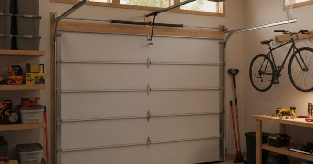 Porte de garage fermer