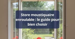Store moustiquaire enroulable : le guide pour bien choisir