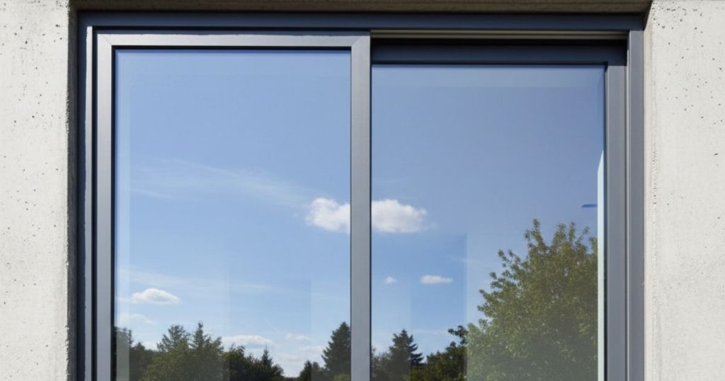 Fenêtre coulissant en alumunium