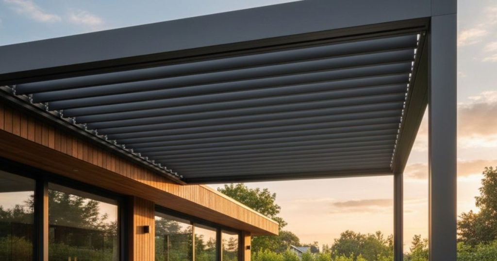 Pergola bioclimatique