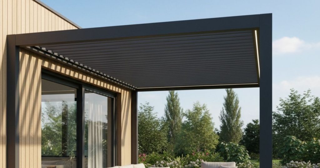Pergola en polycarbonate