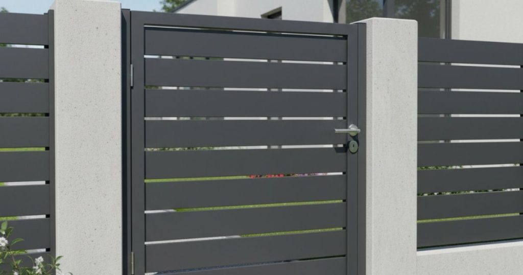 Portillon aluminium