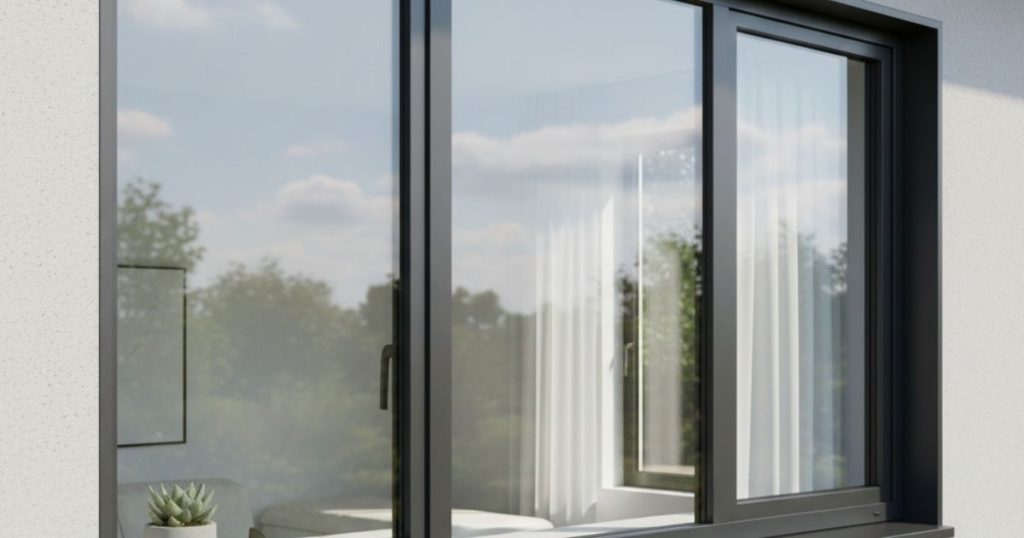fenêtre aluminium 3 vantaux