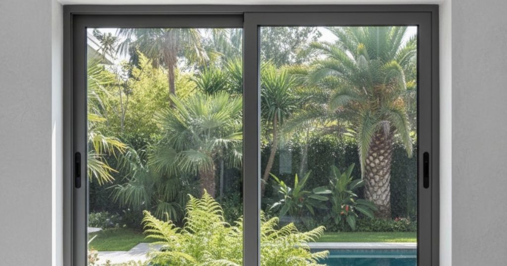 fenêtre aluminium coulissante