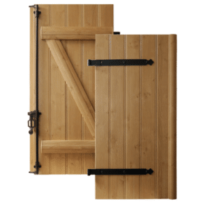 Volet battant en aluminium, bois ou PVC
