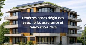 Fenêtres après dégât des eaux prix, assurance et rénovation