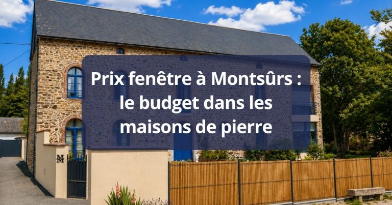 Prix fenêtre Montsûrs le budget dans les maisons de pierre