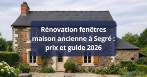 Rénovation fenêtres maison ancienne Segré prix et guide 2026