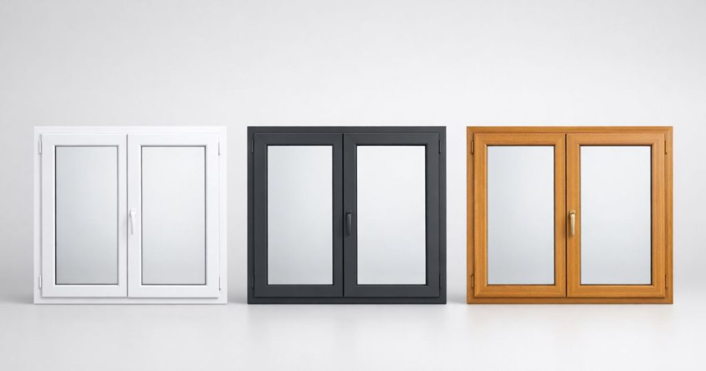 Comparaison de fenêtres PVC aluminium et bois pour un changement de fenêtres en Maine-et-Loire par Kalio Menuiserie